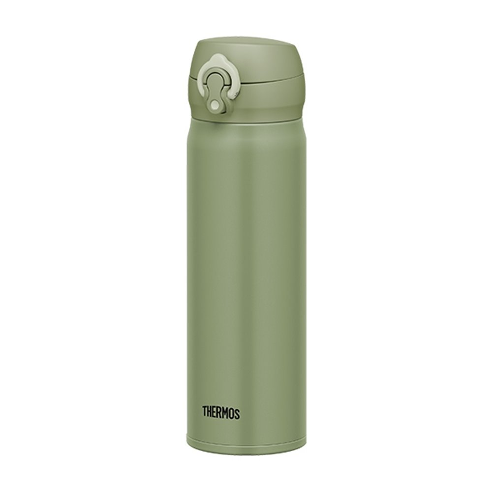 【在庫処分】THERMOS サーモス 【保温 保冷】真空断熱ケータイマグ(500ml/0.5L) 水筒 魔法びん ワンタッチオープン スポーツ飲料OK JNL-505 カーキ(KKI)