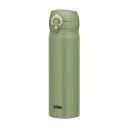 【在庫処分】THERMOS サーモス 【保温・保冷】真空断熱ケータイマグ(500ml/0.5L) [水筒 魔法びん ワンタッチオープン スポーツ飲料OK] JNL-505 カーキ(KKI)