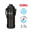 THERMOS ⥹ ѡۿǮݡĥ㥰 2.5L [ 2500ml Ǯ ݡİOK  쥸㡼] FJQ-2500 ֥å(BK)