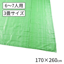 アサヒ興洋 ビッグシートライト 6〜7人用 3畳サイズ [レジャーシート アウトドア ピクニック 大判 大人数 防水] 170×260cm