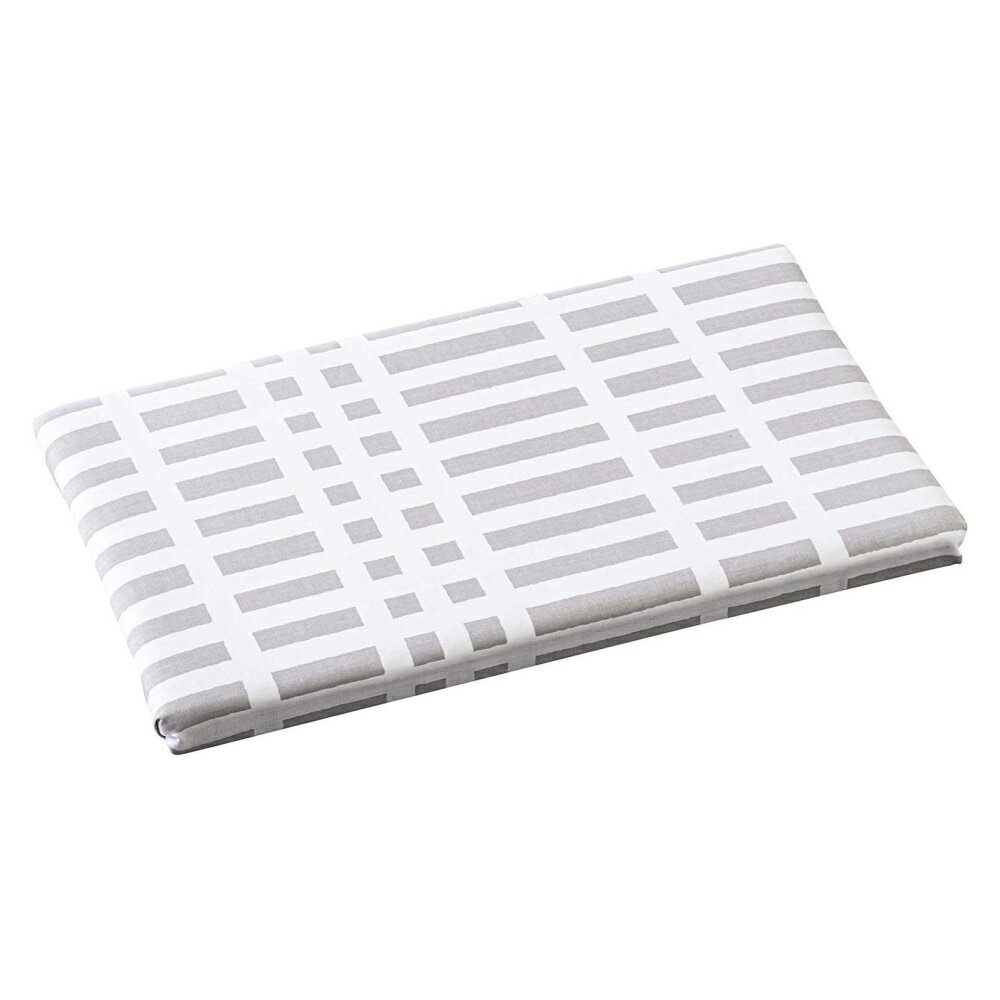 山崎実業 北欧風 暮らしの定番 平型ちょい掛けアイロン台 [コンパクト アイロンボード 簡易型] 4989 チェックグレー