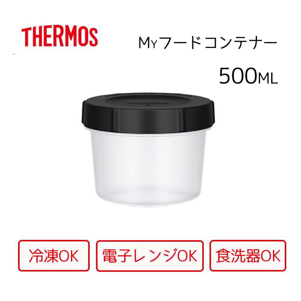 THERMOS T[X Myt[hRei[ ubN ی^ 500ml [ۑe Ⓚ dqW Hi u] KC-RA500 BK