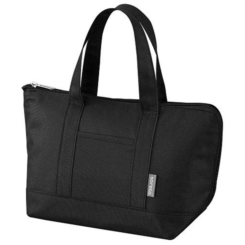 OSK オーエスケー トートバッグ ブラック [ランチバッグ 弁当袋 アルミ仕様 カバン ] TB-19