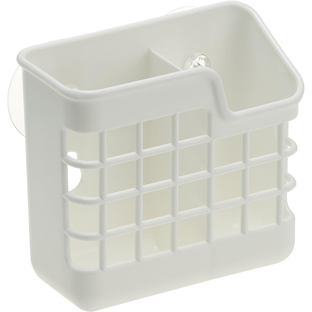 アスベル Nポゼ カトラリースタンドキッチンポケット W型 [キッチン用品 収納 箸 スプーン] ホワイト