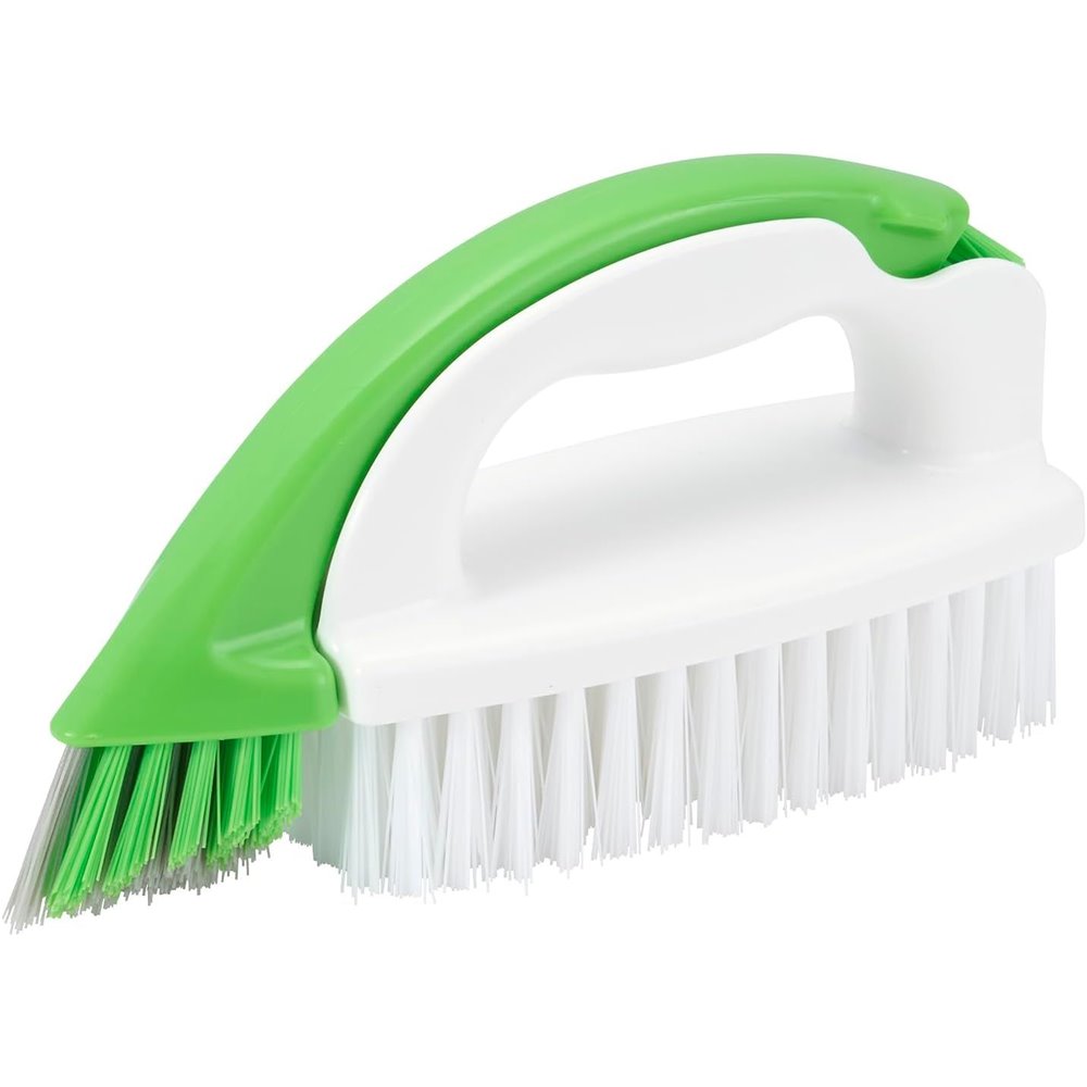 レック 激落ち 黒カビくん 3WAY親子ブラシ [風呂掃除 浴槽 床 目地 排水口 ドアレール 汚れ カビ] S01250