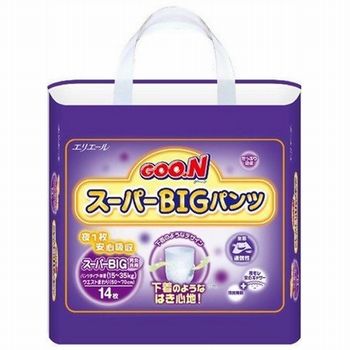 大王製紙 GOO.N(グ〜ン) スーパーBIGパンツ 14枚入