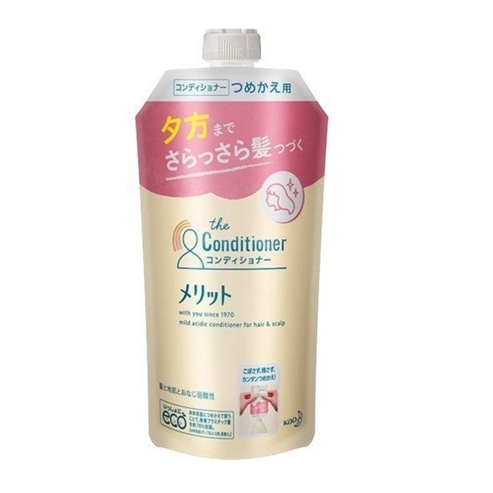 花王 メリット コンディショナー [リンス トリートメント] 詰替340ml [医薬部外品]