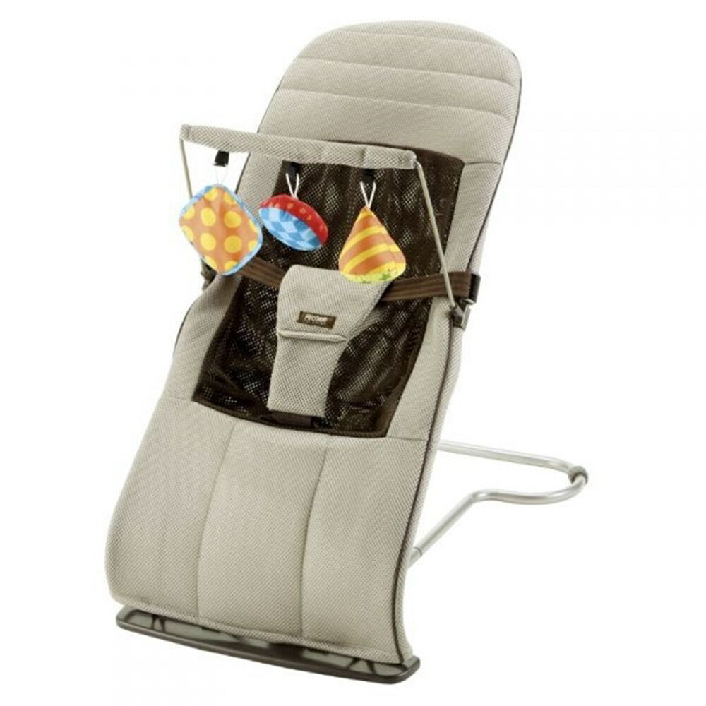 リッチェル バウンシングシート おもちゃ付きR [赤ちゃん イス チェアー] ベージュ(BE)のサムネイル