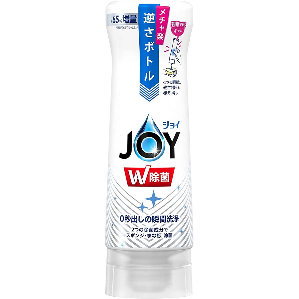 P&G W除菌ジョイコンパクト 逆さボトル [台所用合成洗剤] 微香 300ml