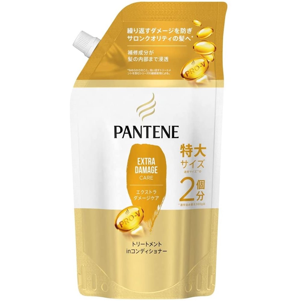 P&G パンテーン エクストラダメージケア トリートメントinコンディショナー [ヘアケア サロンクオリティ 切れ毛 枝毛 ダメージ] 詰替600g