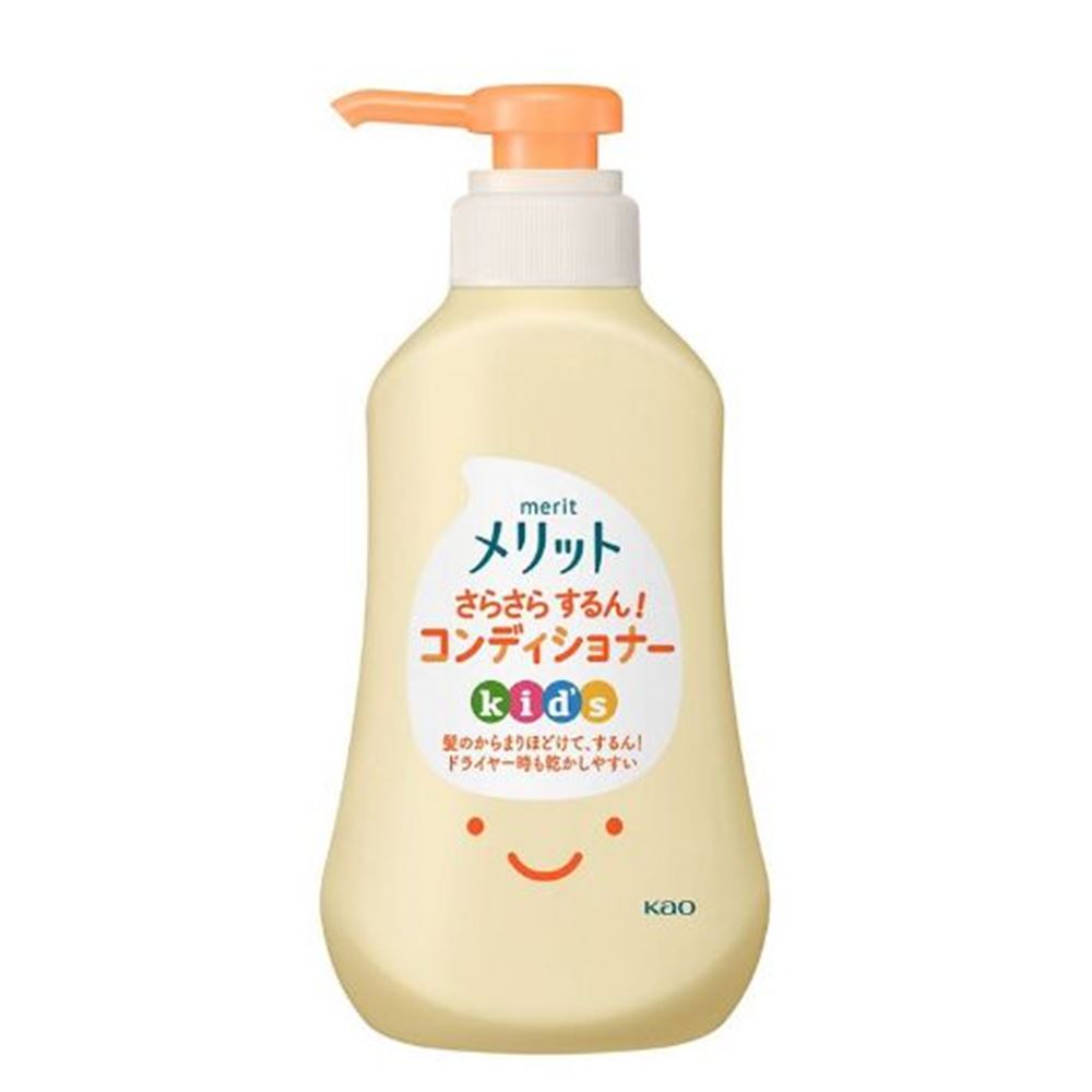 花王 メリット さらさらするん！コンディショナー キッズ [子供用 リンス] ポンプ 360ml