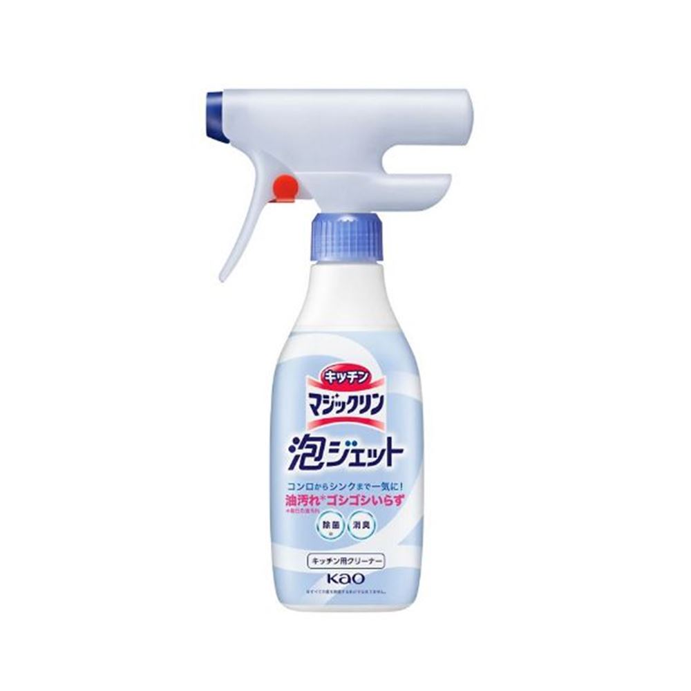 花王 キッチンマジックリン 泡ジェット [台所 洗剤 コンロ シンク 除菌 消臭] 本体370ml