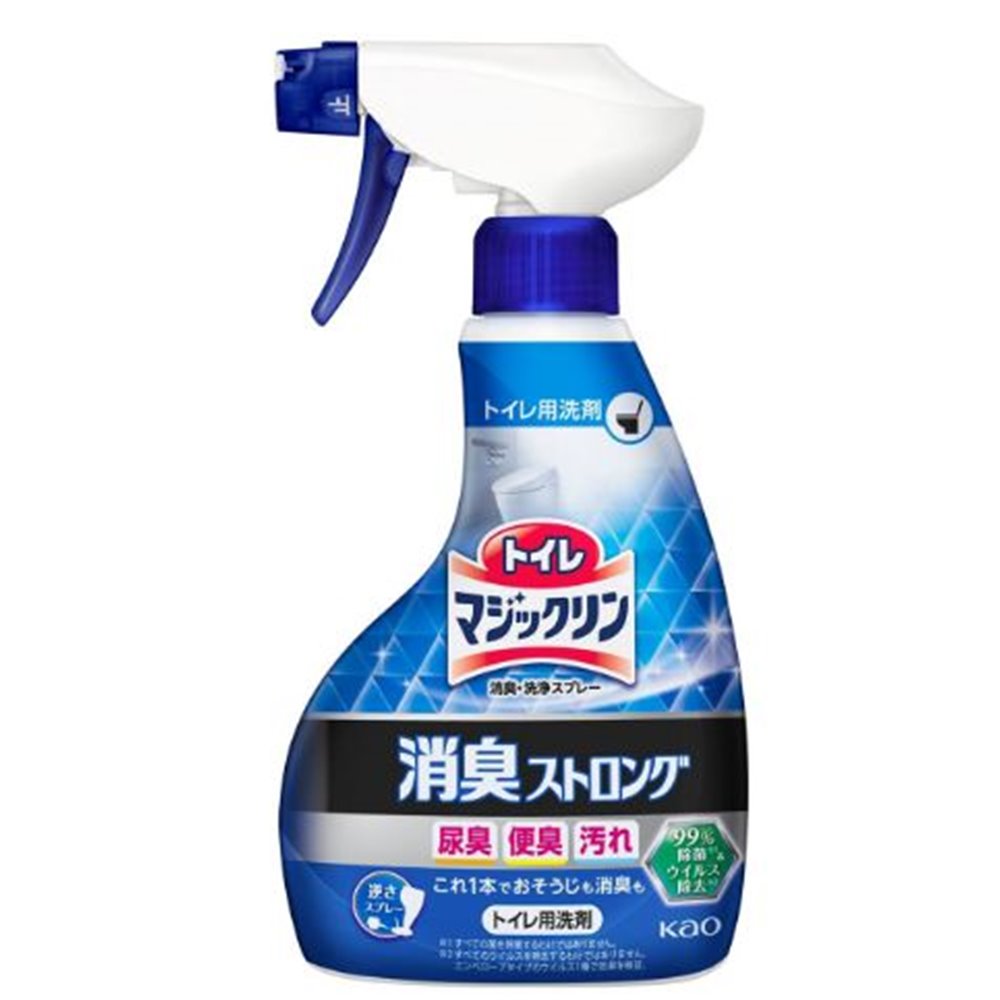 花王 トイレマジックリン 消臭・洗浄スプレー 消臭ストロング (本体)[便器 床 拭き掃除 洗浄 消臭] 400ml