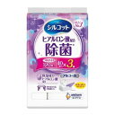 ユニチャーム シルコットアルコールタイプ除菌 [ウェットティッシュ アルコール配合] 40枚×3個(つめかえ用)