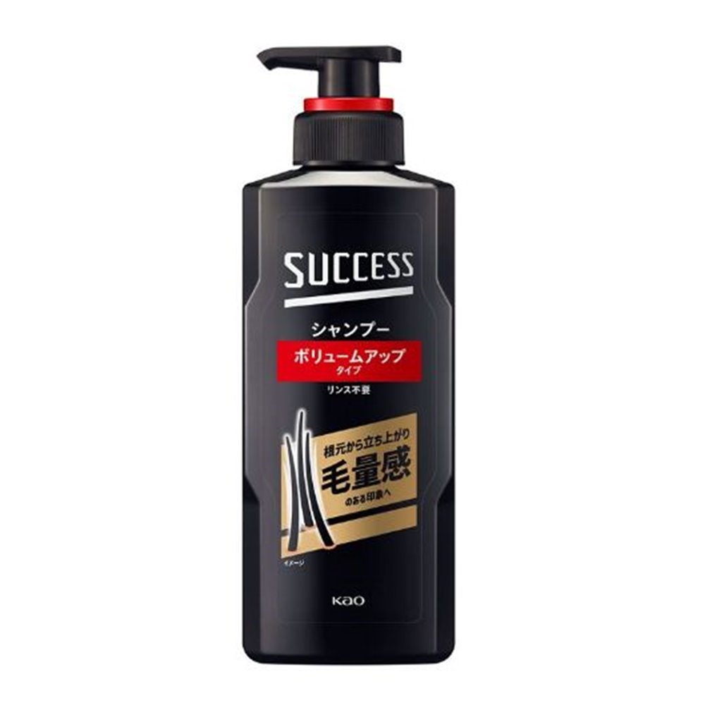 花王 サクセス シャンプー ボリュームアップタイプ (本体)[毛穴 アブラ ニオイ] 350ml