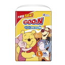 大王製紙 グーン(GOO.N) ぐんぐん吸収パンツ Lサイズ(体重9〜14kg) 男女共用 [ベビー用品 おむつ オムツ 赤ちゃん] 56枚入