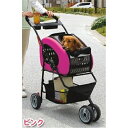 アイリスオーヤマ 4WAYペットカート(犬・猫用 キャリーバ...