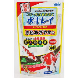 キョーリン きんぎょのえさ5つの力 色あげ 中粒 200g