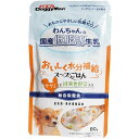 ドギーマン わんちゃんの国産低脂肪牛乳 スープごはん ササミと緑黄色野菜入り [ドッグフード] 80g