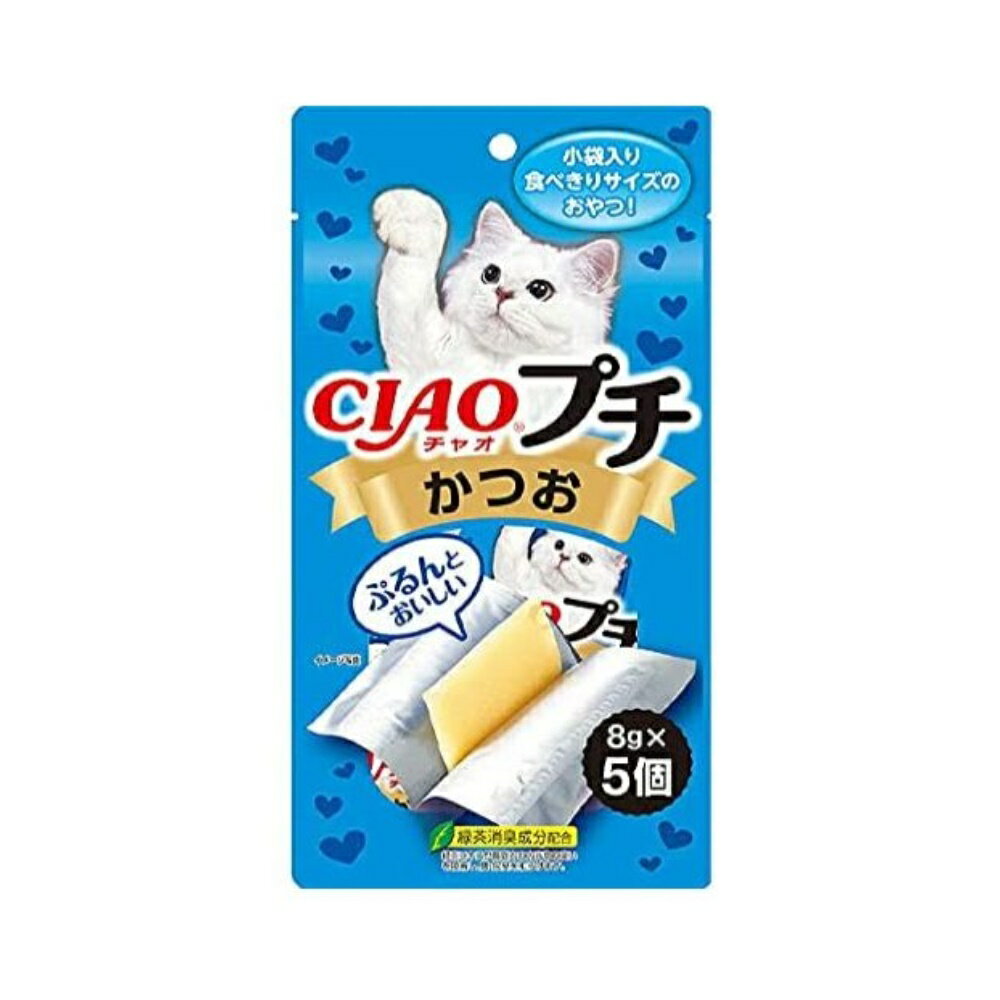 いなばペット CIAO チャオ プチ かつお キャットフード おやつ 8g×5個