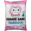 新東北化学 猫砂 おしゃれサンドせっけんの香り 固まる・流せる・燃やせる紙砂 6.5L(4)