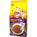 日本ペットフード ミオ ドライミックス 毛玉対応 11歳以上 かつお味 キャットフード 1kg