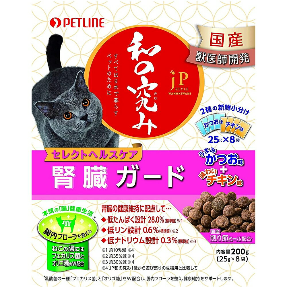 PETLINE(ybgC) WF[s[X^C a̋ Lp ZNgwXPA tK[h E`L [Lbgt[h] 200g(25g~8)