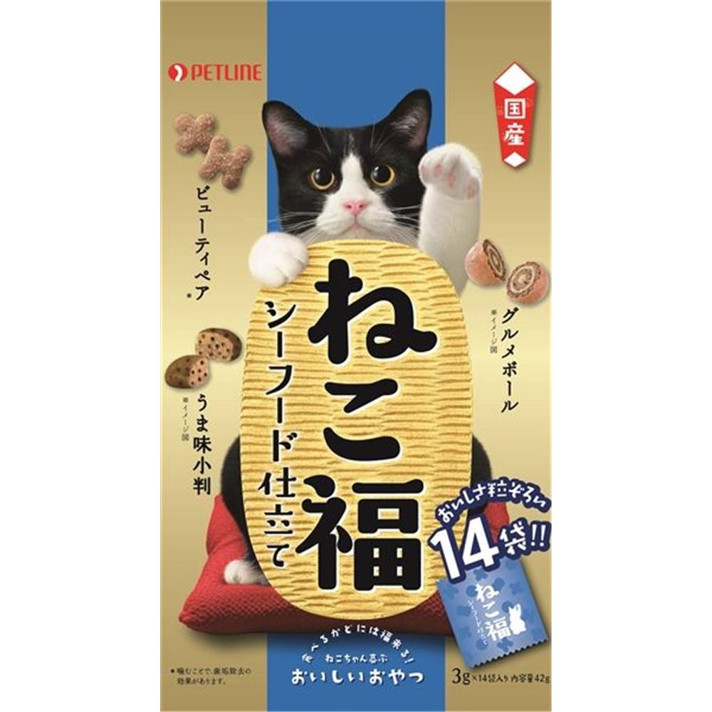 ペットライン ねこ福 シーフード仕