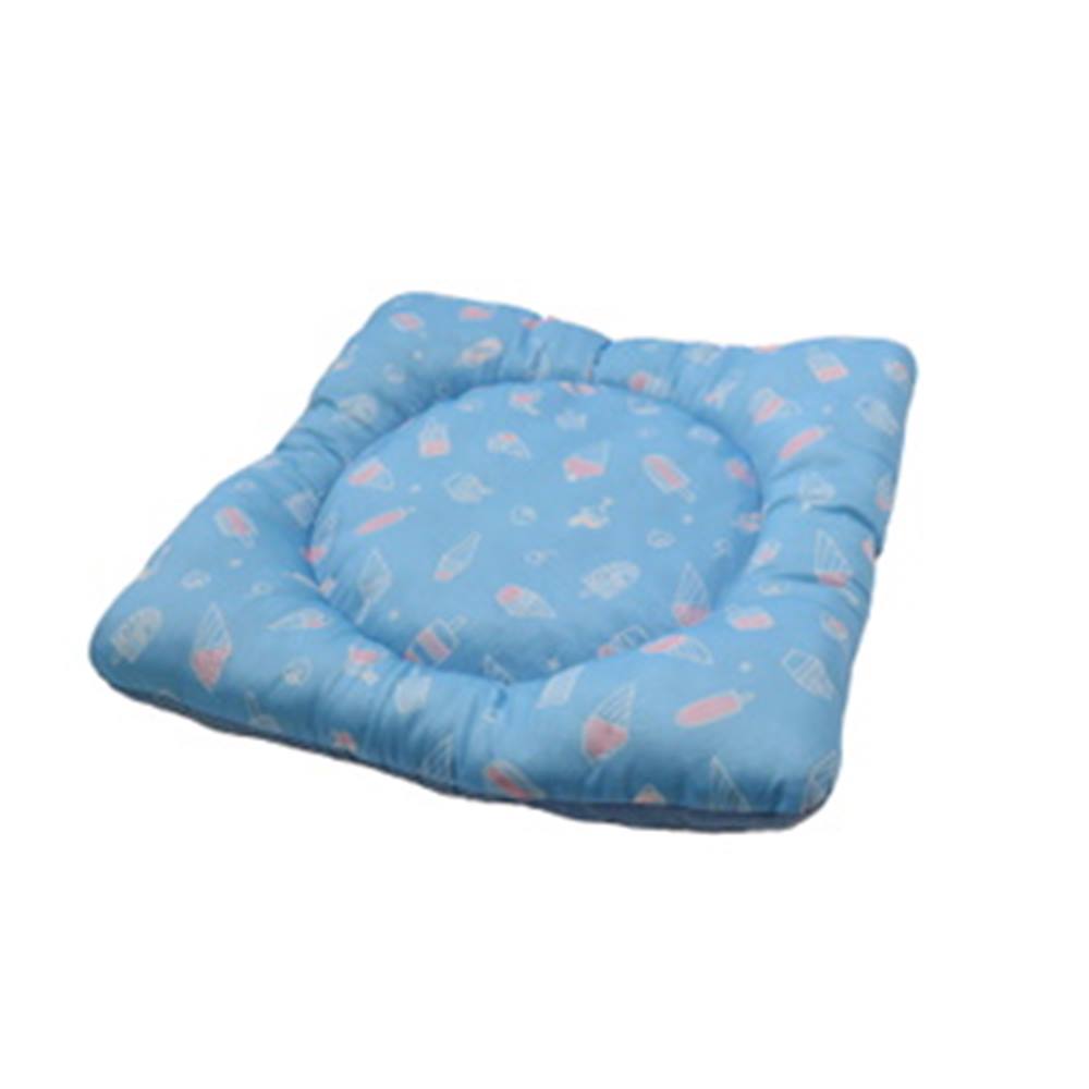 ドギーマンハヤシ クールズ ざぶとん アイスびより [ペット ベッド ひんやり 接触冷感 抗菌 防臭 犬 猫] ブルーのサムネイル