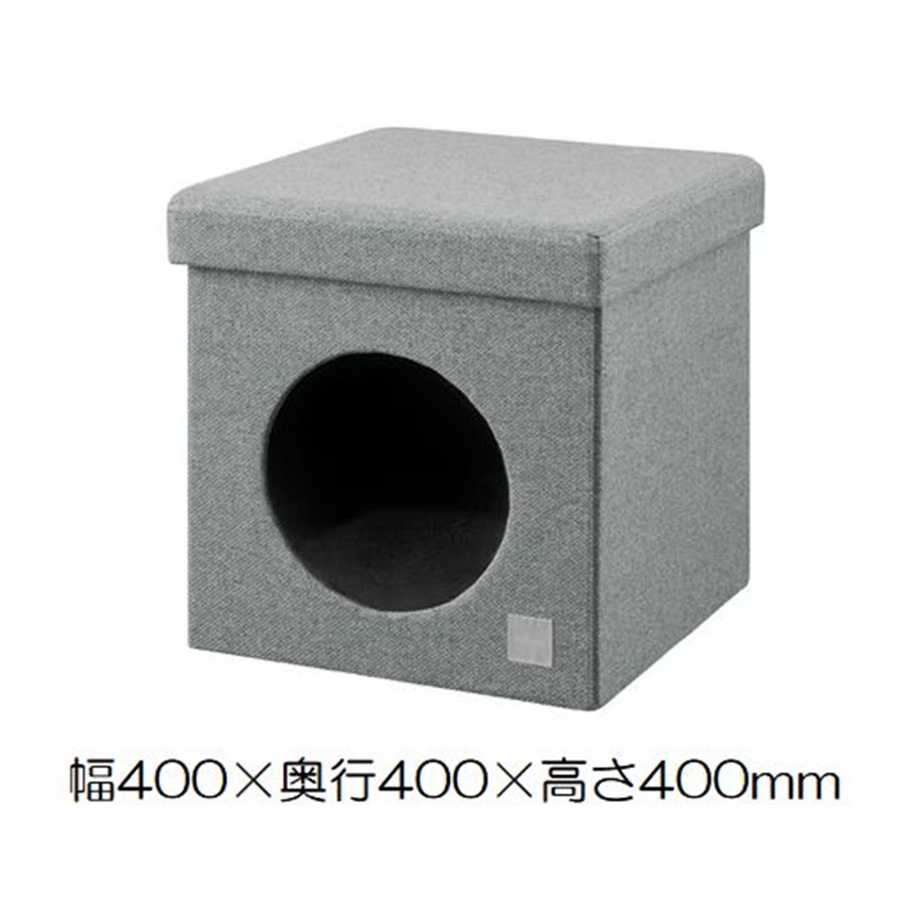 アイリスオーヤマ RMペットハウス グレー [ペット用品 犬 猫 おしゃれ かわいい ベッド 折りたたみ] RF..