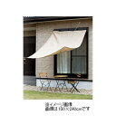 【エントリー＆3点以上購入でポイント10倍！4/1限定】武田コーポレーション オーニング 180×240cm ベージュ/ブラウン (日除け、シェード、目隠し) ONG-240BER その1