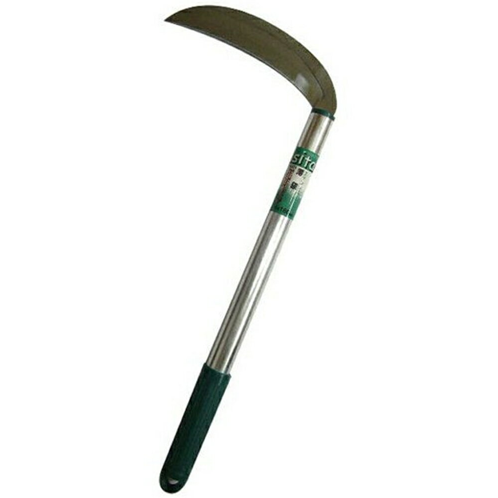 Sita ステン草刈鎌(薄) アルミパイプ柄 刃先180mm A355