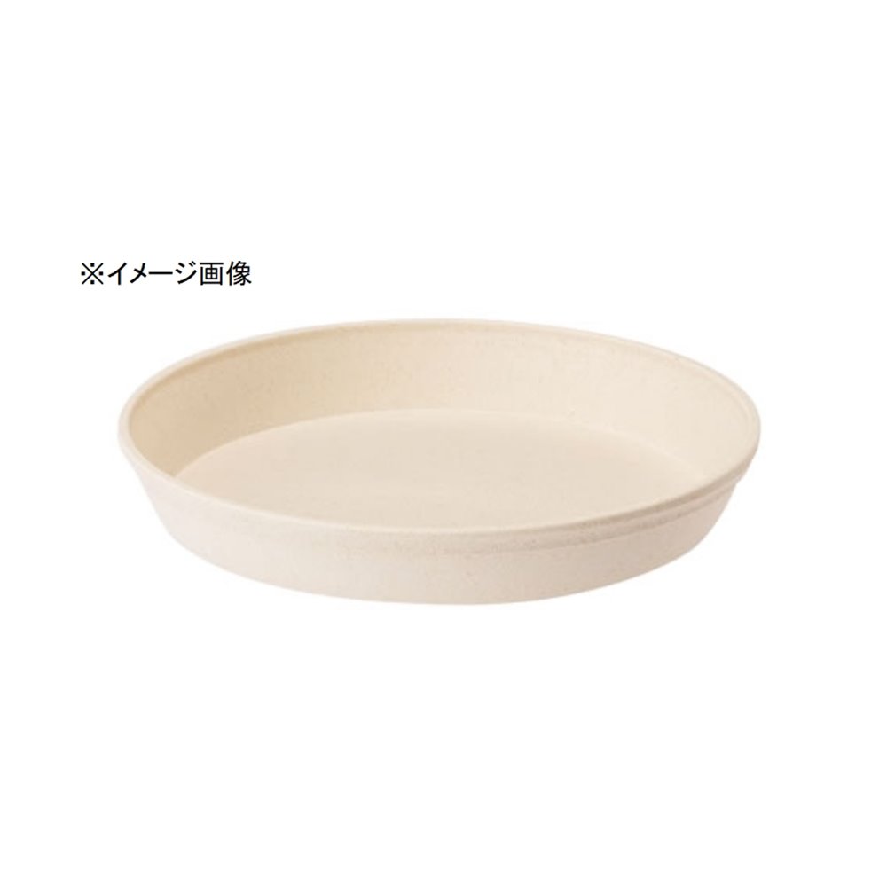 大和プラスチック プラウドプレート [園芸 鉢皿 受皿 再生プラスチック 自然素材] 30型用 ホワイト