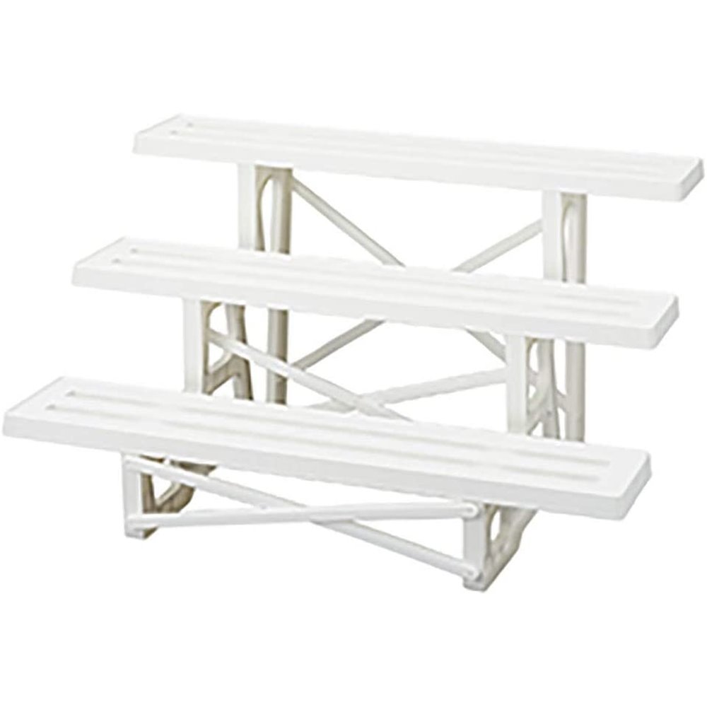 グリーンパル フラワースタンド 幅900mm 3段 [園芸用品 観葉植物 台] ホワイト