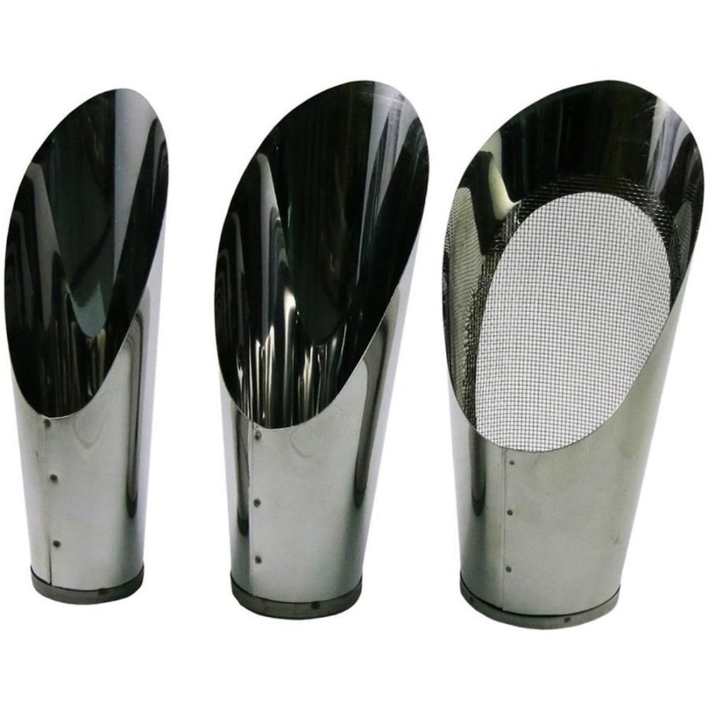 冨永工業 ステンレス 3ツ組 土入れ アミ付き ステンレス