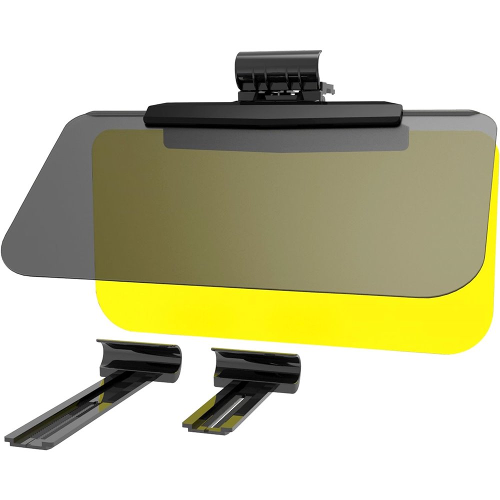 星光産業 EXEA(エクセア) Wサンバイザー Lサイズ [カー用品 車 日よけ UVカット ヘッドライト 眩しい 大型バイザー 夜昼兼用] EE-66