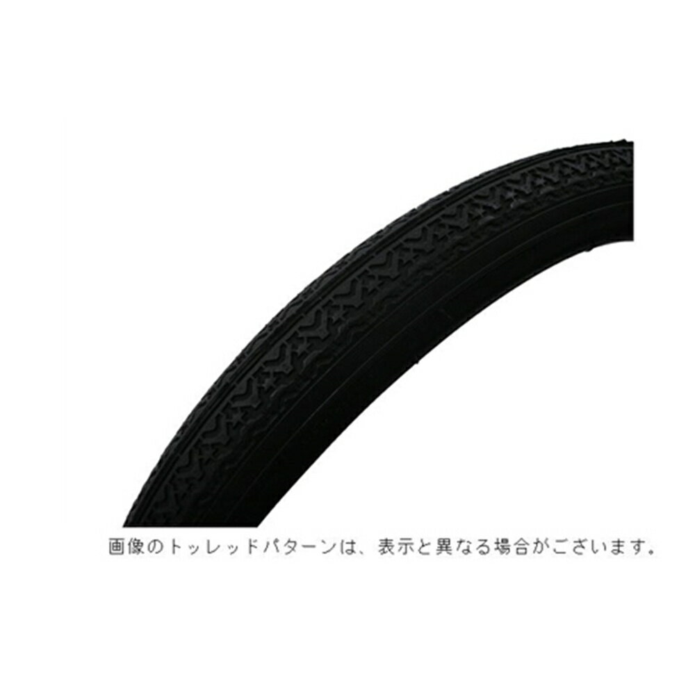 サギサカ 黒タイヤ 18×1.75 (1.5)HE 14454