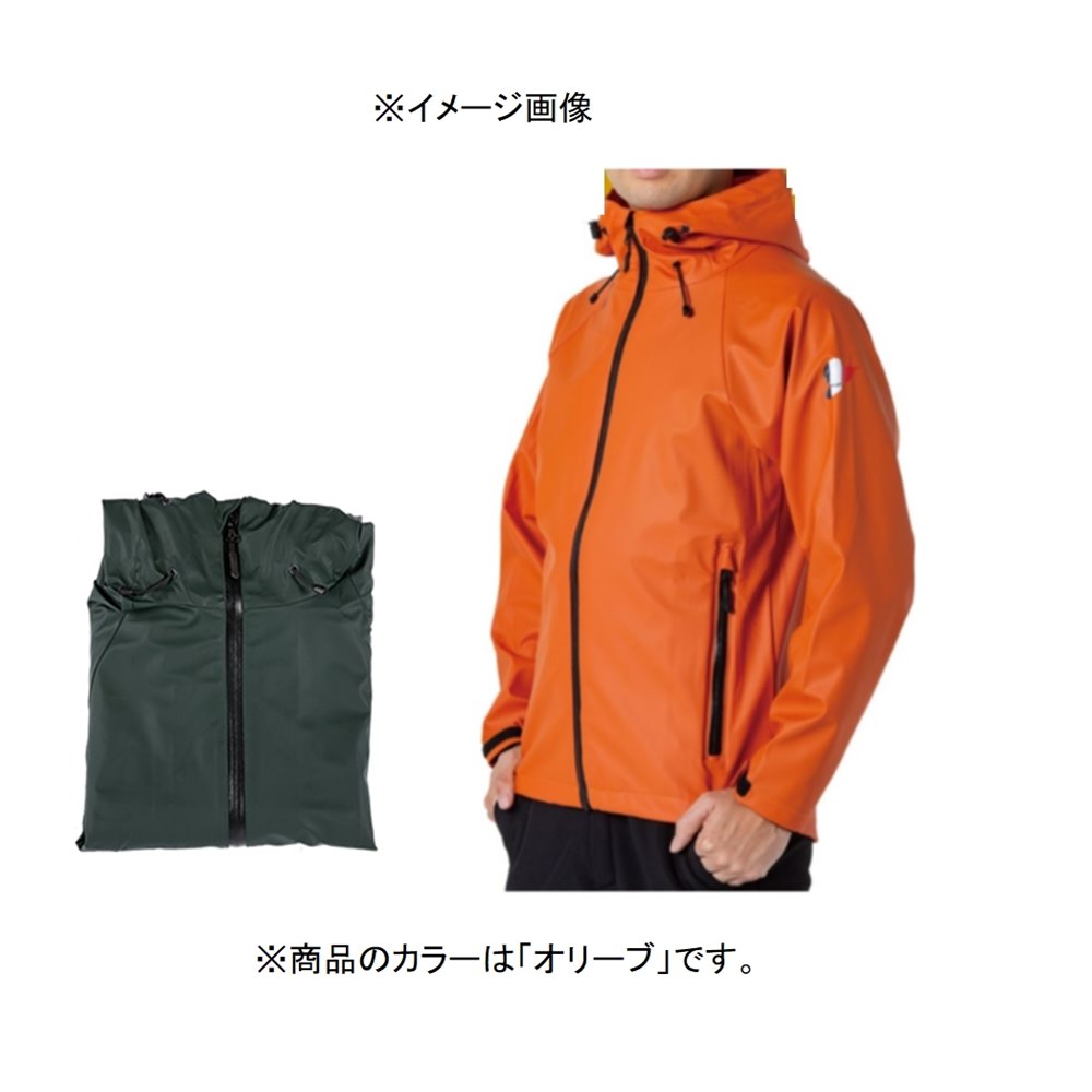 コヤナギ ES7000 ル エスカルゴ ジャケット(レインウェア) オリーブ L