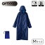 OUTDOOR PRODUCTS(アウトドア プロダクツ) レインコート Mサイズ [レインウェア 合羽 雨具 ロング 男女兼用 メンズ レディース] ネイビー