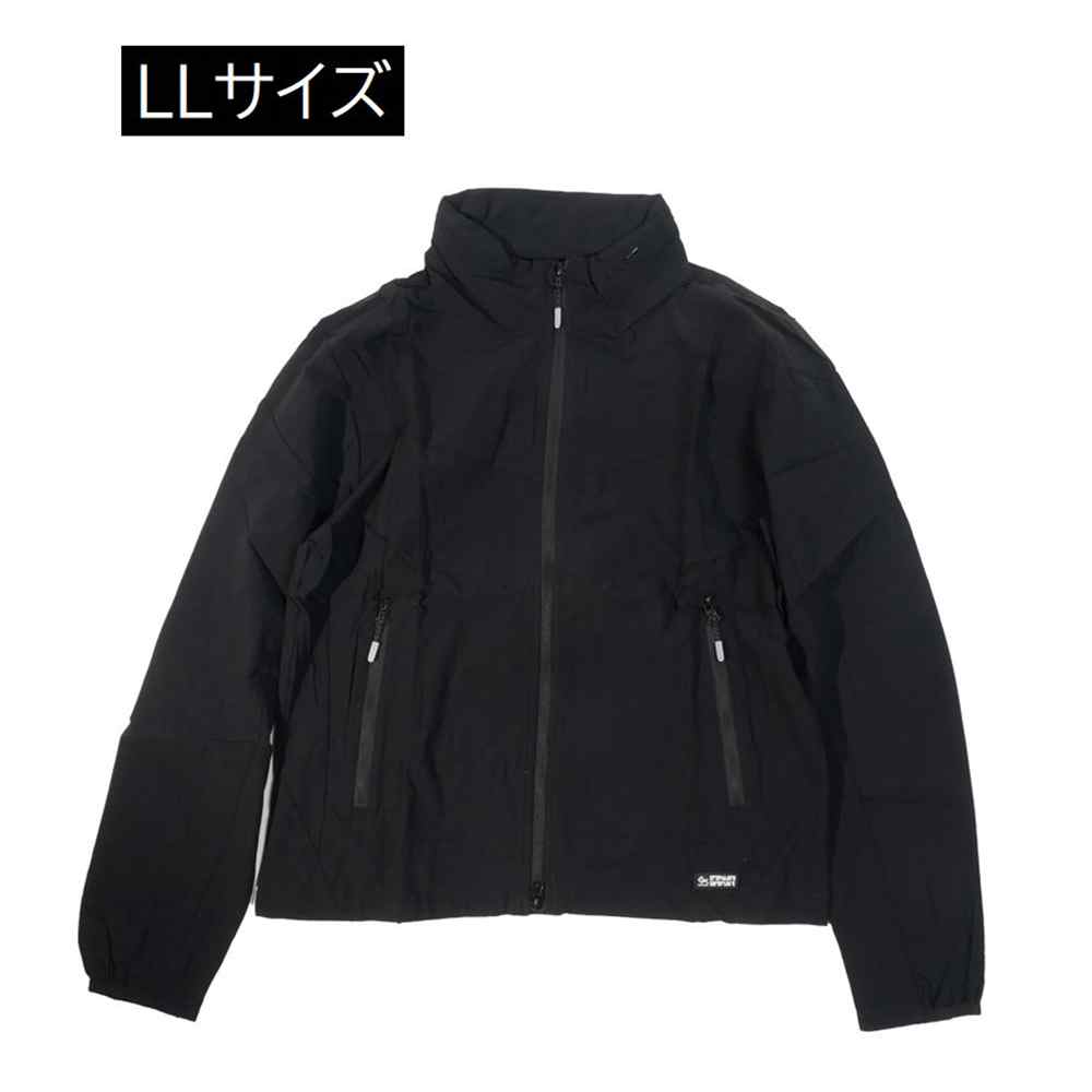 COVER WORK カヴァーワーク 撥水ストレッチライトジャケット LLサイズ ブラック [メンズ アウター レインウェア コート 伸縮] TMF-70100