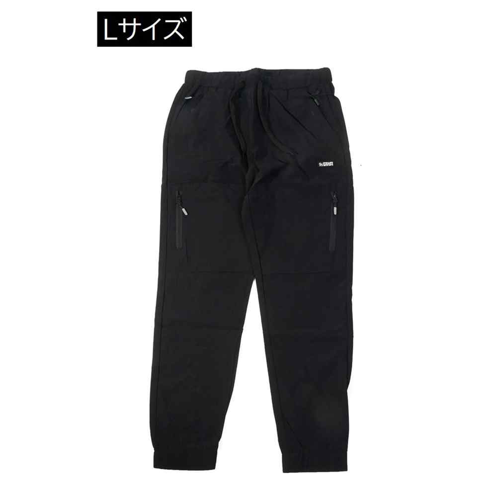 COVER WORK カヴァーワーク 撥水ストレッチライトパンツ Lサイズ ブラック [メンズ ボトムス レインウ..