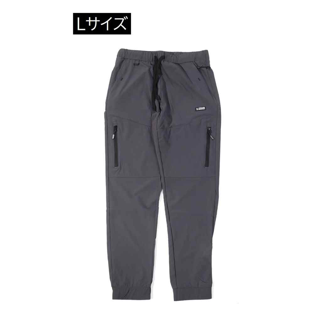 COVER WORK カヴァーワーク 撥水ストレッチライトパンツ Lサイズ グレー [メンズ ボトムス レインウェ..