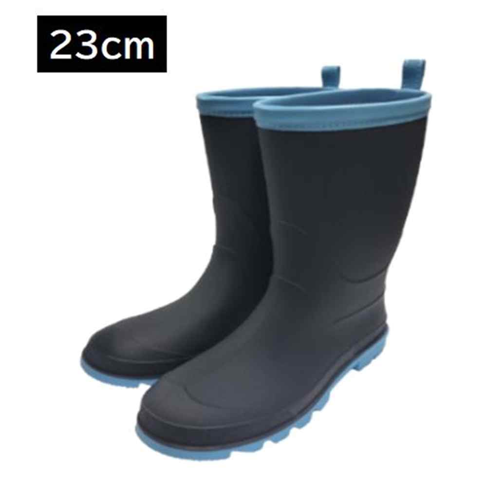 ※モニターにより、色の見え方が実際の商品と異なる場合ございます。※リニューアル等によりパッケージ・デザイン等が変更となる場合がございます。商品情報商品名PVCレインブーツ ネイビー 23cm [長靴 婦人 女性用]メーカージャパン・パルム 規格/品番 LB-618 サイズ ●サイズ(約):23cm 重量/容量 おすすめ ●ソフトPVCを使用してゴム長靴のようなやわらかい履き心地のため、歩きやすく足の疲労も軽減 仕様 ■材質:●本体:PVC●靴底:PVC●インソール:EVA＋ポリエステル 梱包サイズ