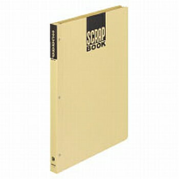 コクヨ スクラップブックDとじ込み式B4 中紙28枚 茶 ラ-44N