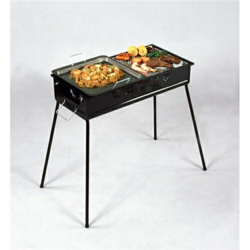 グリーンライフ BBQコンロ バーベキューコンロ 65cm 鉄板付き CBN-650 (5-7人用)通販格安セール情報 楽天 通販