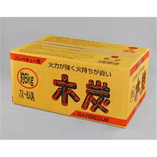 三和金属 木炭(バーベキュー用) 6kg 【お一人様3点限り】