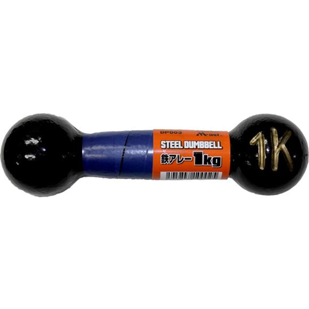 ライテック 鉄アレー 1kg スタンダードタイプ [鉄アレイ ダンベル 筋トレ トレーニング フィットネス] DP003