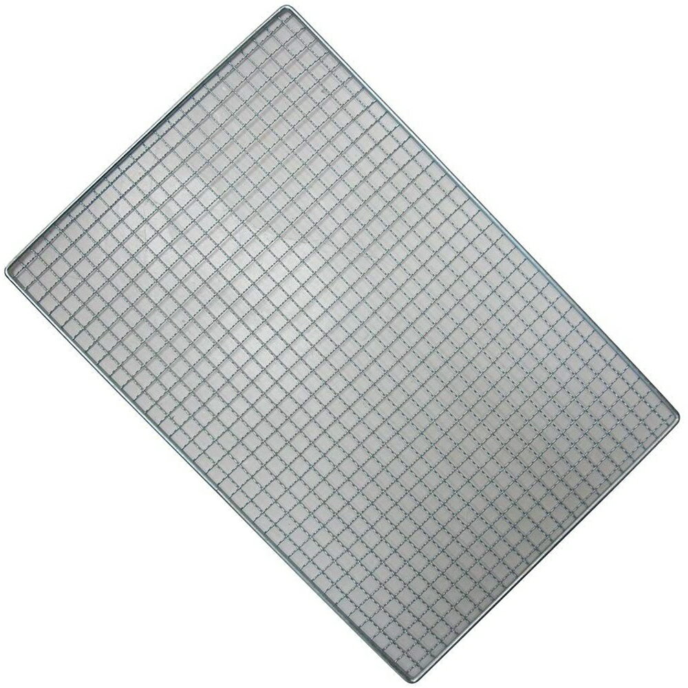 マルカ バーベキュー網 大 [BBQ アウトドア キャンプ 炭 レジャー] 600×400mm