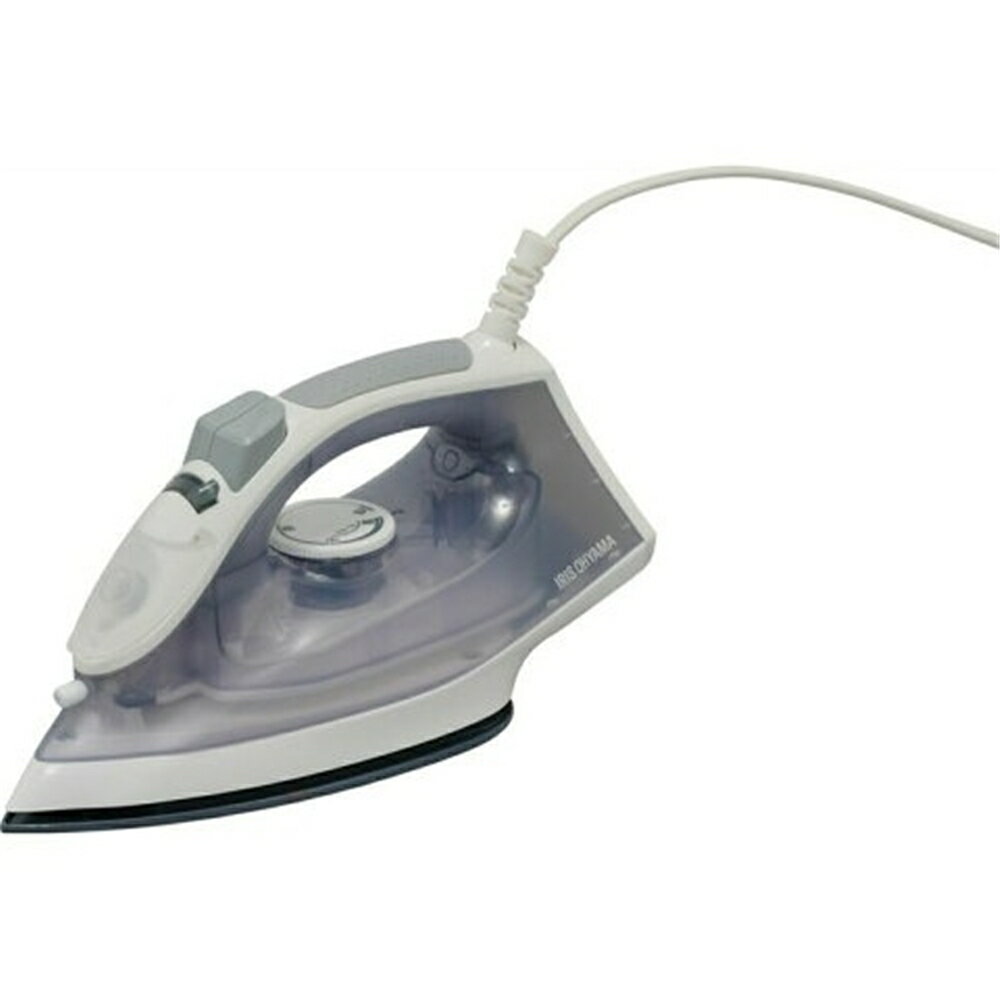アイリスオーヤマ スチームアイロン ホワイト/グレー IRN-21C-WG