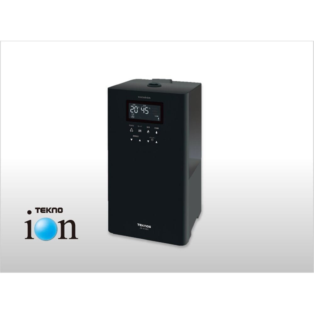 TEKNOS テクノス ハイブリット加湿器 4L [テクノイオン搭載] JHI-413(K) ブラック